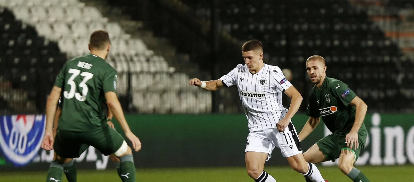 Η Κράσνονταρ έβαλε τέλος στα όνειρα του ΠΑΟΚ - Τον κέρδισε (2-1) στην Τούμπα και τον άφησε εκτός ομίλων